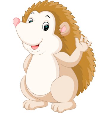 Tatlı kirpi çizgi filmi.