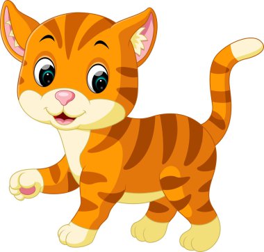 Şirin kedi çizgi filmi.