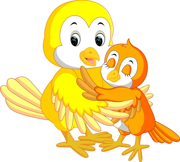 Cute yellow bird cartoon Stock Vector Image by ©hermandesign2015@  #130174500
