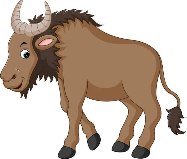 Ilustración de un ñu — Vector de stock
