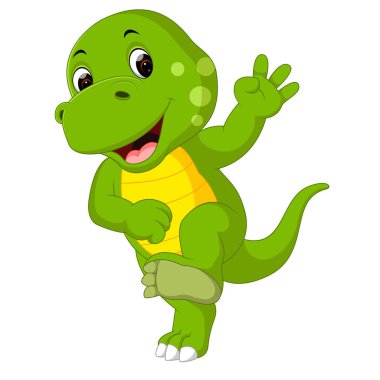 Cute dinosaurus cartoon
