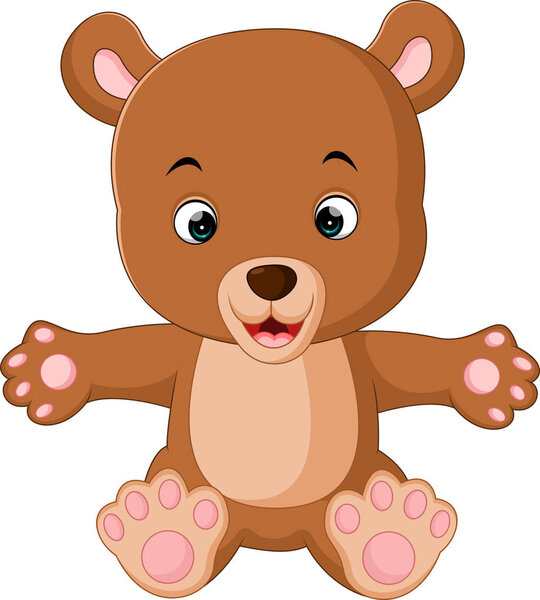 cute baby bears cartoon