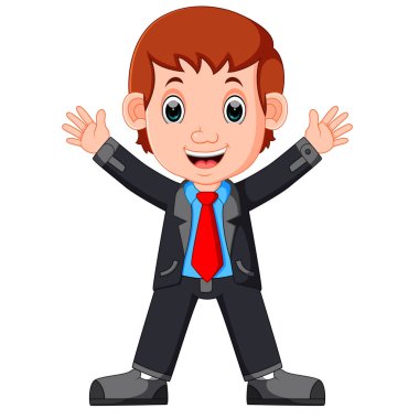 şirin işadamı çizgi film