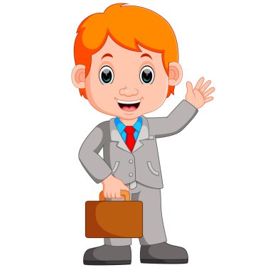 şirin işadamı çizgi film