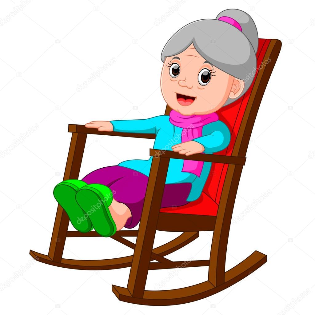cute funny grandmother