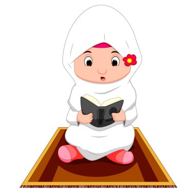 Kadın Müslüman dua