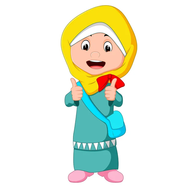 Happy Muslim kids Stock Vector Image by ©tigatelu #44738483