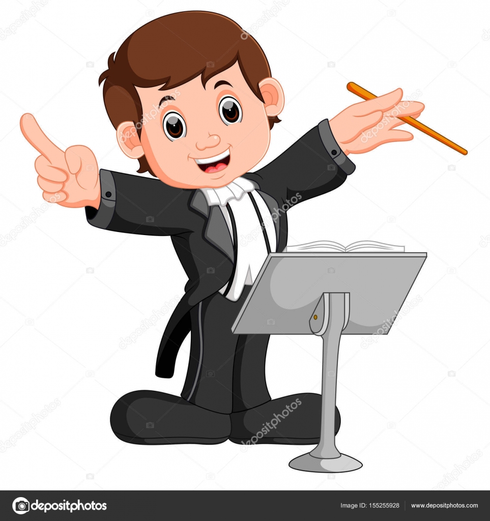 Как называется дирижер который управляет хором. Дирижер и оркестр. Человек который руководит хором. Человек который руководит хором. Дирижер мультяшный.