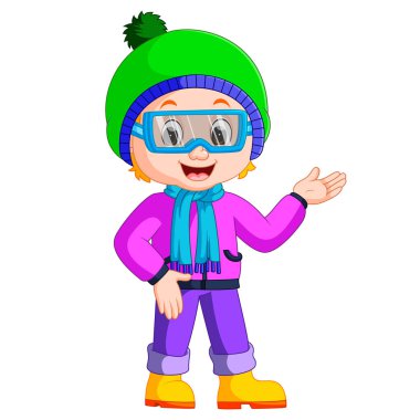 genç kız yürüyüş için hazır