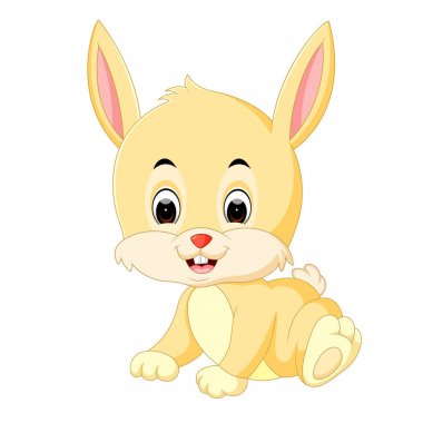 sevimli tavşan çizgi film gösterimi