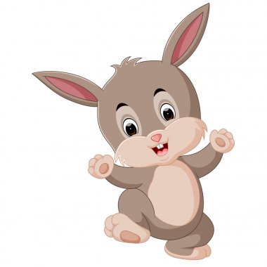 sevimli tavşan çizgi film gösterimi