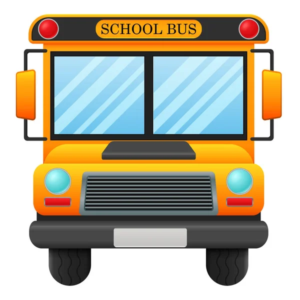 Εικονογράφηση Σχολικού Λεωφορείου — Διανυσματικό Αρχείο