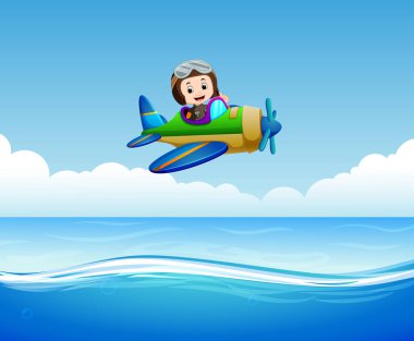 Pilot binme uçağı ele deniz