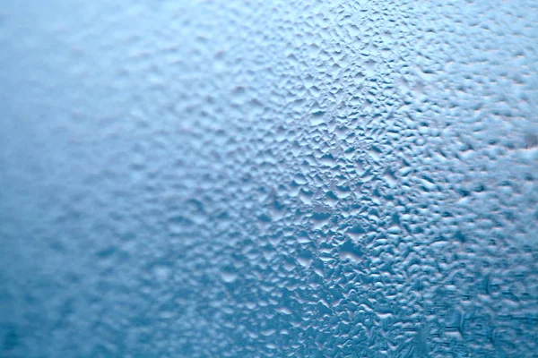 Close Szczegóły kondensacji wilgoci, krople wody, — Zdjęcie stockowe