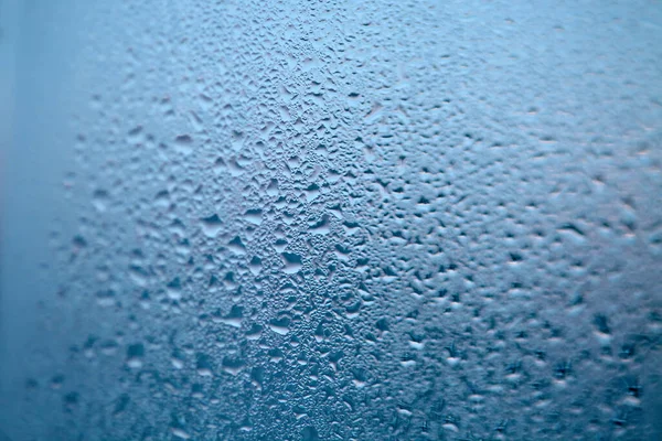 Drops of condensed steam, water drops. Close up detail of moistu — 스톡 사진