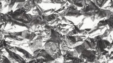 Folyo gümüşü buruşmuş metal alüminyum desenli arka plan dekorasyon arka plan tasarımı fotoğraf yüksek çözünürlüklü