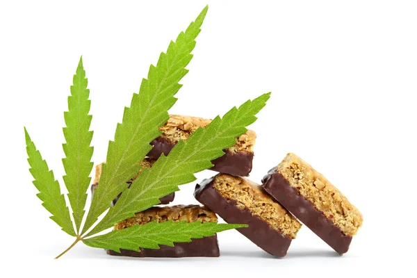 Caramelo Con Adición Cannabis Medicinal Cbd Para Uso Recreativo Para — Foto de Stock