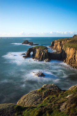 Cliff en yakın St sadece, Cornwall