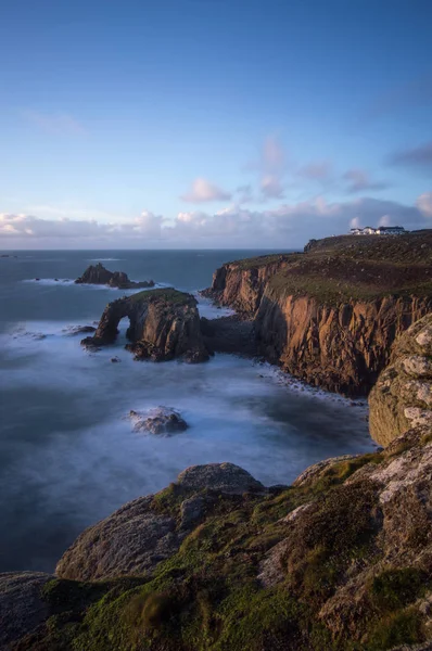 Blick von der Felswand bei Sennen — Stockfoto