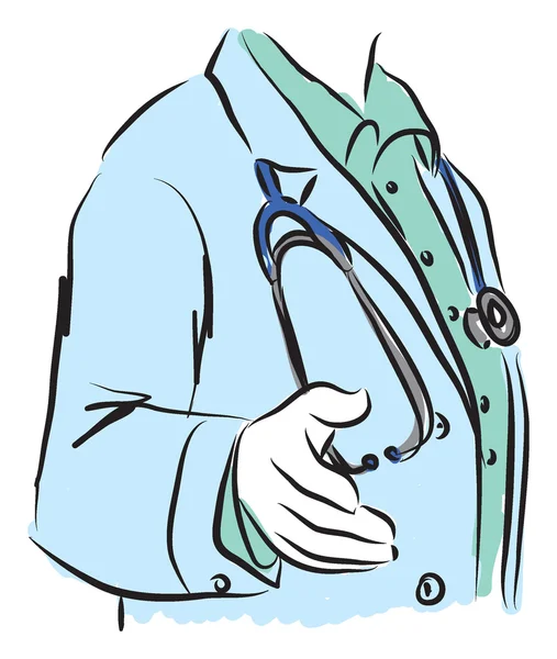 Medical concept doctor illustration 2 — Stockový vektor