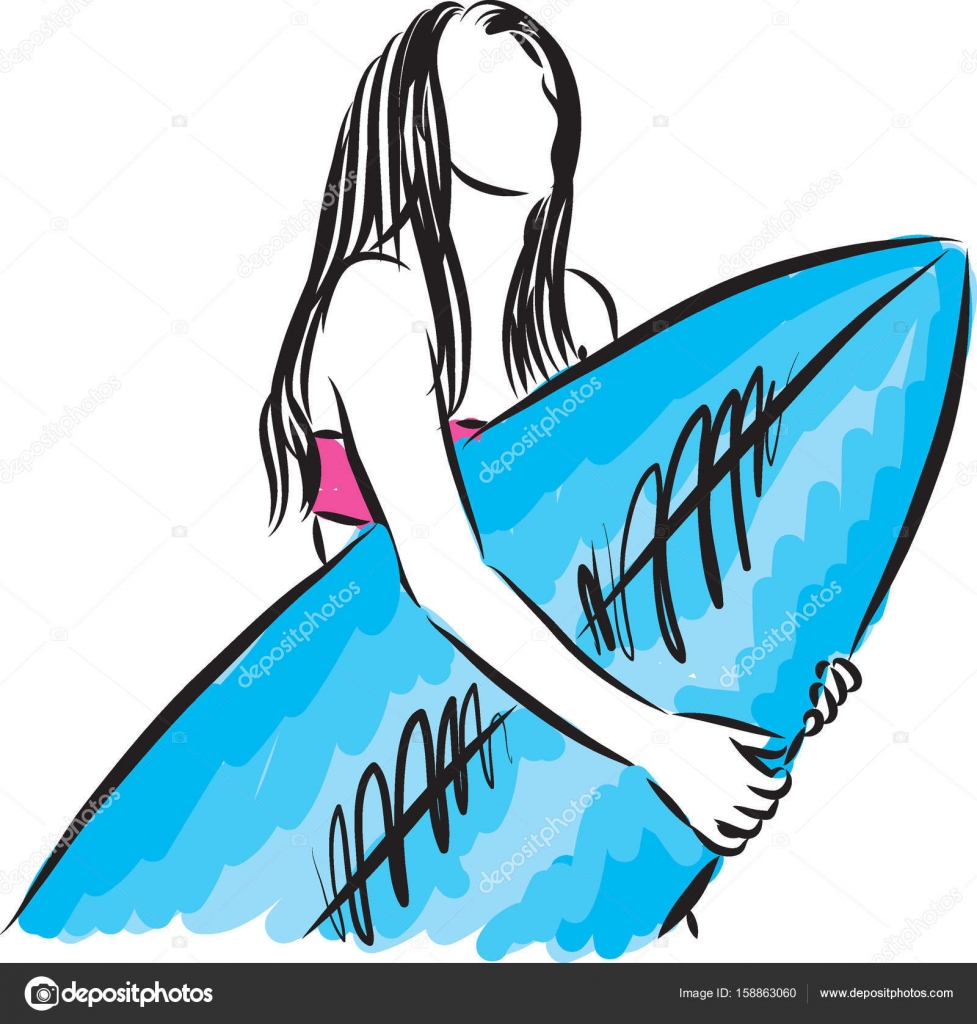 Surf how to draw a wave