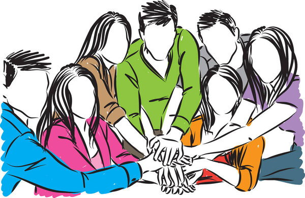 people team concept vector illustration