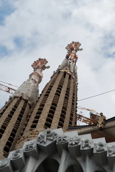 Barcelona Sagrada Familia towers. — ストック写真