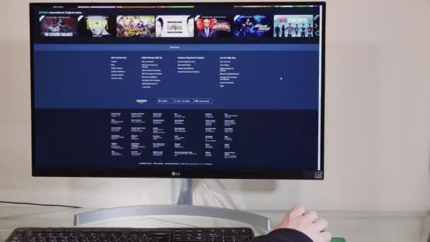 아마존 프라임 비디오 페이지에서 데스크톱 사용하여 둘러보기 Mouse 인터넷 아카이브 — 비디오