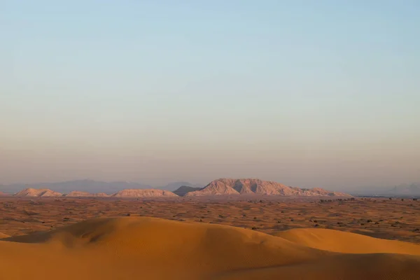 Ökenlandskapet Rub Khali Öknen Konsistensen Sanddynerna Öknen Gul Och Orange — Stockfoto
