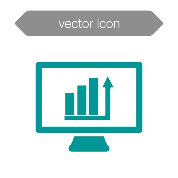 Megjelenítő tábla ikonja — Stock Vector