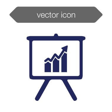 Sunum Panosu simgesi. Grafik 