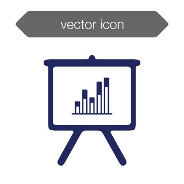 Sunum Panosu simgesi. Grafik 