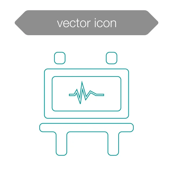 Ícone da placa de apresentação — Vetor de Stock