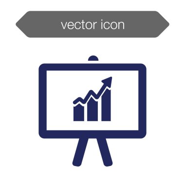 Sunum Panosu simgesi. Grafik 