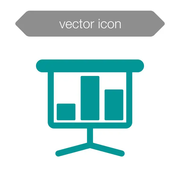 Megjelenítő tábla ikonja. — Stock Vector
