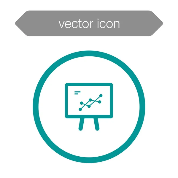 Презентація ради ico — стоковий вектор