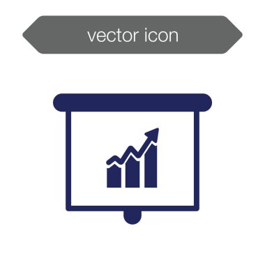 Sunum Panosu simgesi. Grafik 