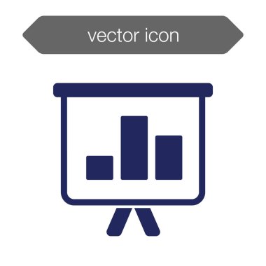 Sunum Panosu simgesi. Grafik 