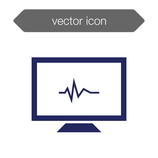 Präsentationstafel-Symbol. Grafik — Stockvektor