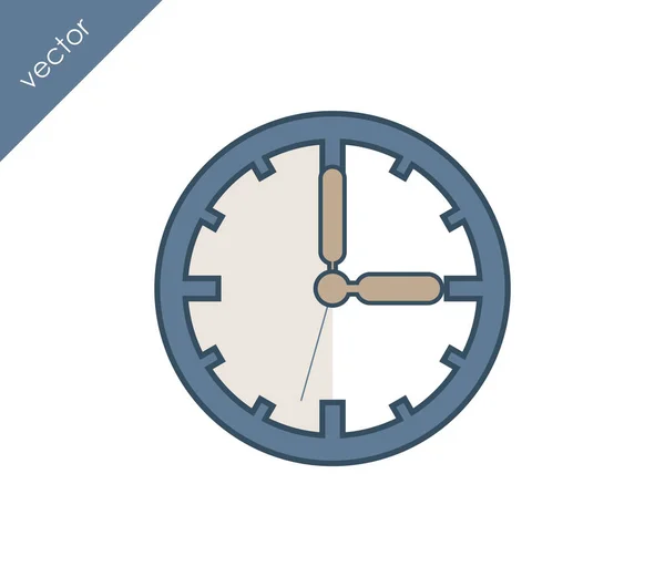 Time icon. clock icon. — Stock Vector