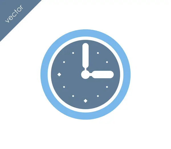 Time icon. clock icon. — Stock Vector