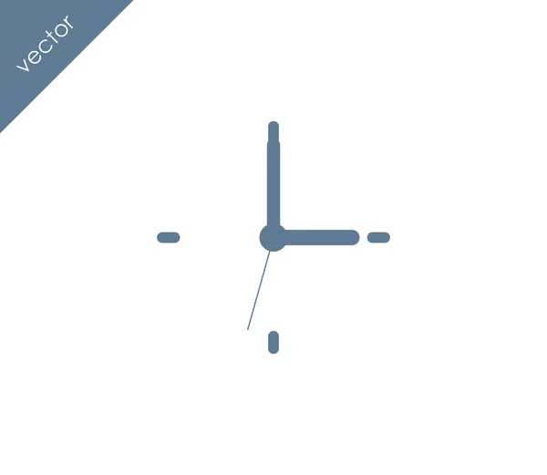 Icône temporelle. icône horloge . — Image vectorielle