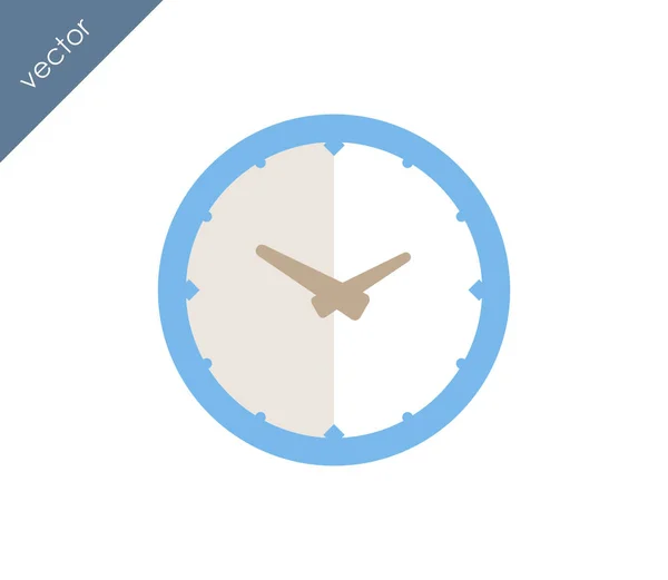 Icono de tiempo y reloj — Vector de stock