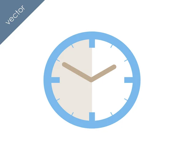 Icono de tiempo y reloj — Vector de stock