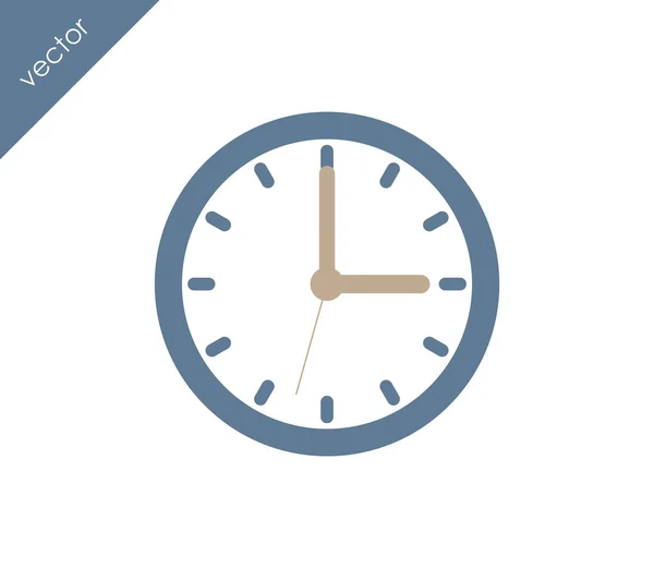 Icono de tiempo y reloj — Archivo Imágenes Vectoriales