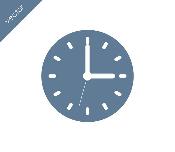 시간과 시계 아이콘 — 스톡 벡터