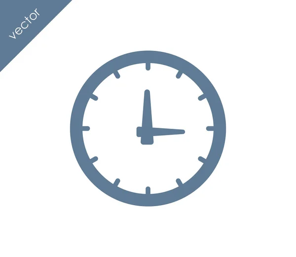 Relógio, ícone de tempo —  Vetores de Stock