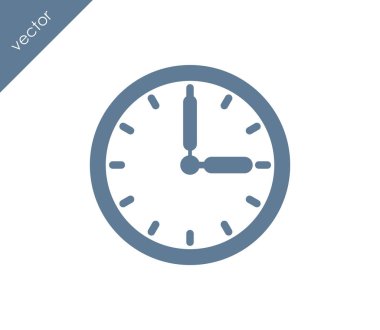 Basit saat simgesini