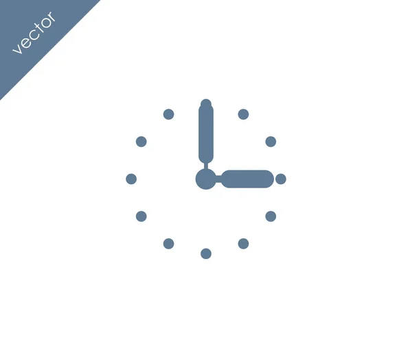 Icono de tiempo simple — Vector de stock