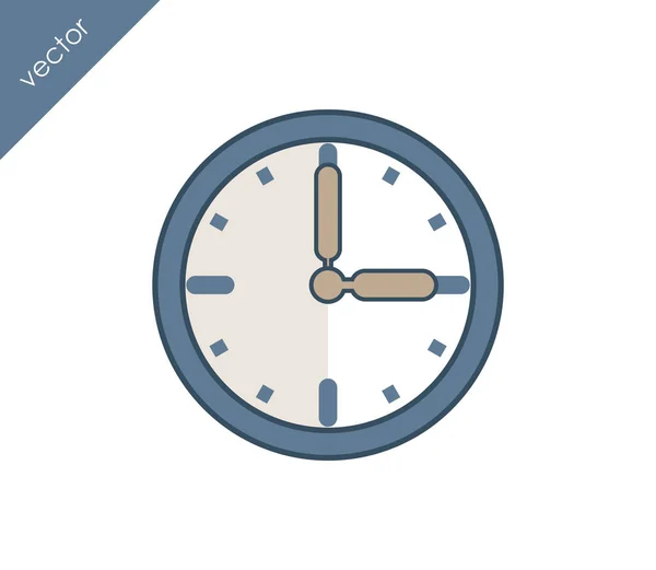 Icono de tiempo simple — Vector de stock